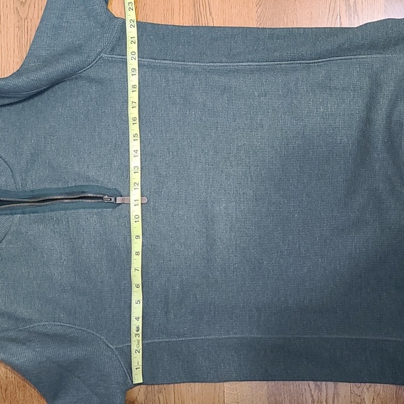 Mountain Warehouse Men's Green Pullover Sweater Quarter Zip (Sz M) - Picture 7 of 7